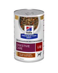 Hill's Prescription Diet i/d spezzatino per cani aromatizzato con pollo e verdure da 354 gr 
